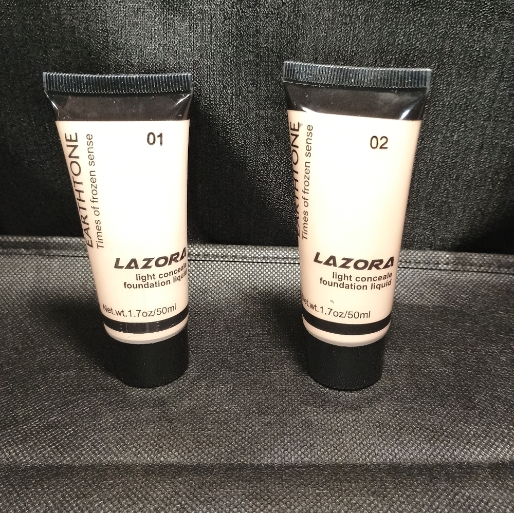 2 bottle of Lazora foundation